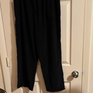 Alfred Dunner Black Straight Leg Women's Pants